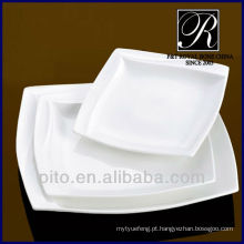 P &amp; T porcelana fábrica cozinha porcelana prato quadrado